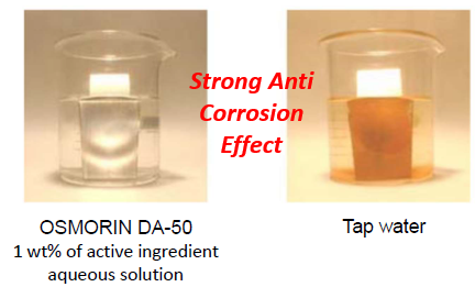 Anti Corrosion Effect of OSMORIN DA-50